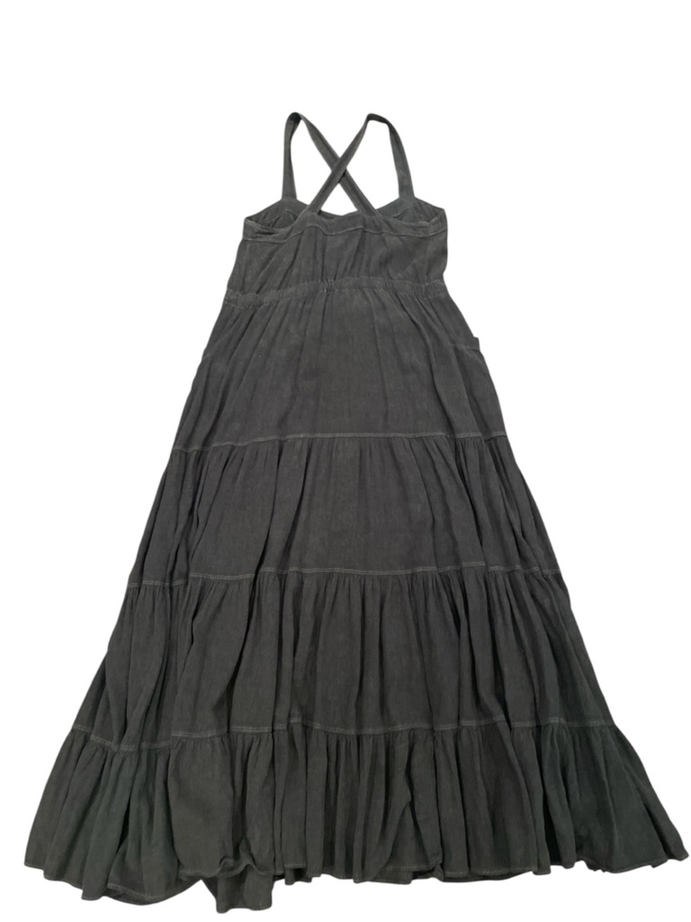 Free People Catch the Breeze Midi/Maxi Dress Black Size S - Picture 6 of 12